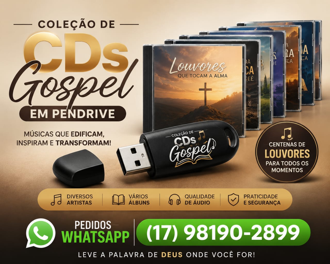 Loja de cds em Pendrive